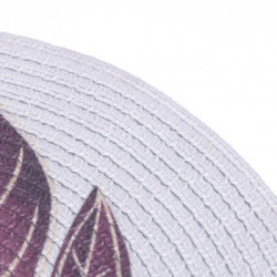 Villa D'Este Home Tivoli 'Les Serres Rouge', Set 6 Tovagliette tonde