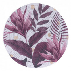 Villa D'Este Home Tivoli 'Les Serres Rouge', Set 6 Tovagliette tonda