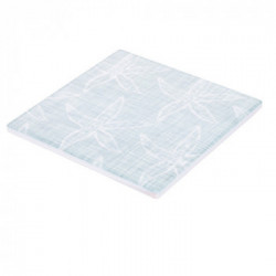 Villa D'Este Home Tivoli 'Cozumel', Set 2 Sottopentola quadrati in ceramica 16x16 cm