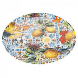 Villa D'Este Home Tivoli 'Italian Beauty', Set 4 Piatti pizza Ø 33 cm