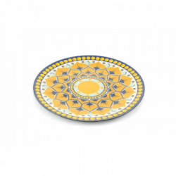 Villa D'Este Home Tivoli 'Sicilia', Set 6 Sottopiatti Ø 33 cm, in plastica