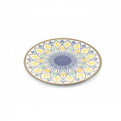 Villa D'Este Home Tivoli 'Sicilia', Set 6 Sottopiatti Ø 33 cm, in plastica