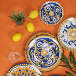 Villa D'Este Home Tivoli 'Sicilia', Set 6 Sottopiatti Ø 33 cm, in plastica