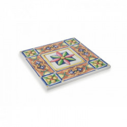 Villa D'Este Home Tivoli 'Costiera', Set 6 Sottopentola quadrati 16x16 cm