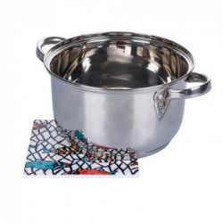 Villa D'Este Home Tivoli 'Los Cabos', Set 2 Sottopentola quadrati 16x16 cm