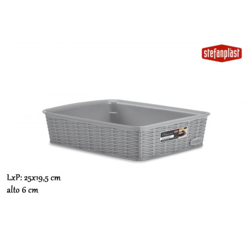 CESTINO M ELEGANCE 25X19X6 GREY