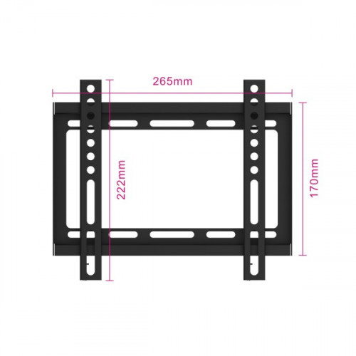 Ewent EW1501 Supporto TV a parete 106,7 cm...