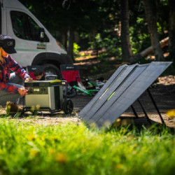 Goal Zero Nomad 200 - Pannello Solare Portatile da 200W, USB-A, Reclinabile e Ripiegabile