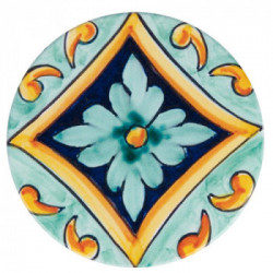 Villa D'Este Home Tivoli 'Infinito', Set 3 Sottopentola tondi Ø 16 cm in ceramica