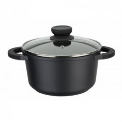 GSW 011216 Silcoguss - Casseruola con Coperchio 24 cm