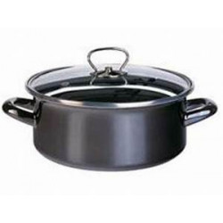 GSW 011242 Profi Black Star - Tegame con Coperchio 20 cm