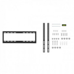 Ewent EW1502 Supporto TV a parete 139,7 cm (55") Nero