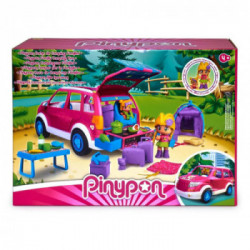 Playset Famosa 700017015 Pinypon Family Trip Car