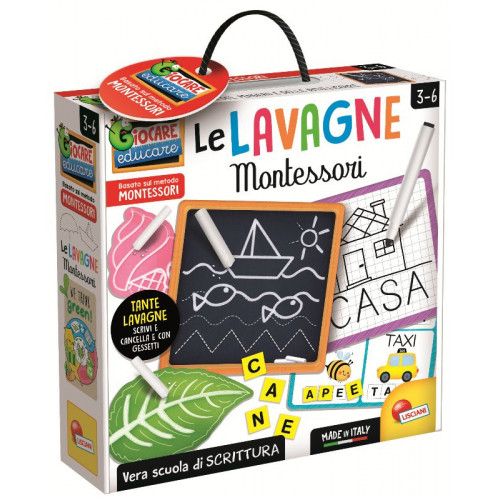 Educativo Lisciani 89093 Montessori Le lavagne