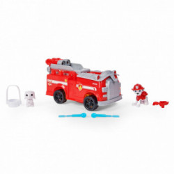 PAW Patrol , veicolo trasformabile Rise and Rescue con personaggio Chase o Marshall e accessori, giocattoli per bambini dai 3