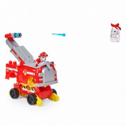 PAW Patrol , veicolo trasformabile Rise and Rescue con personaggio Chase o Marshall e accessori, giocattoli per bambini dai 3