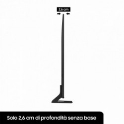 Samsung UE55BU8570 - Smart TV 55 pollici LED Crystal UHD 4K HDR Wi-Fi Black 2022