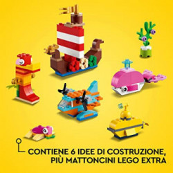 Lego Classic 11018 - Divertimento Creativo sull'Oceano
