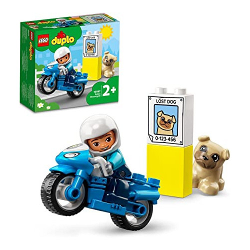 Lego Duplo 10967 - Motocicletta della Polizia