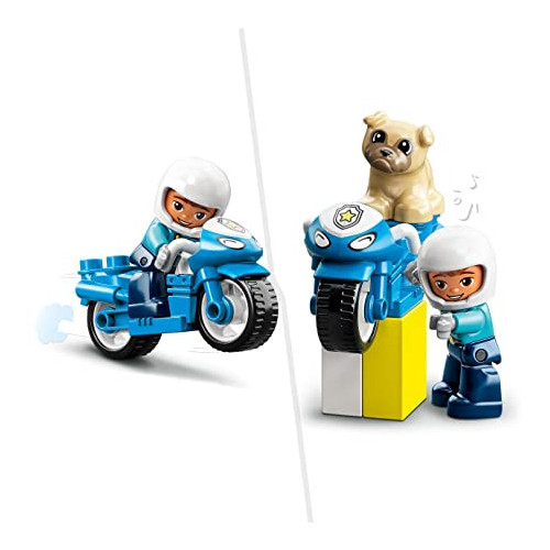 Lego Duplo 10967 - Motocicletta della Polizia
