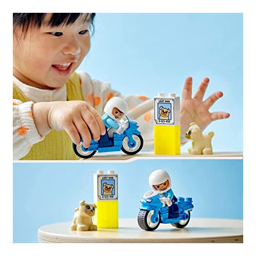 Lego Duplo 10967 - Motocicletta della Polizia