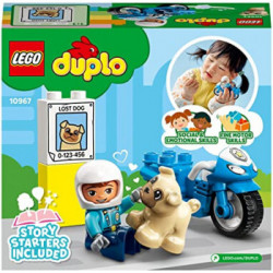 Lego Duplo 10967 - Motocicletta della Polizia