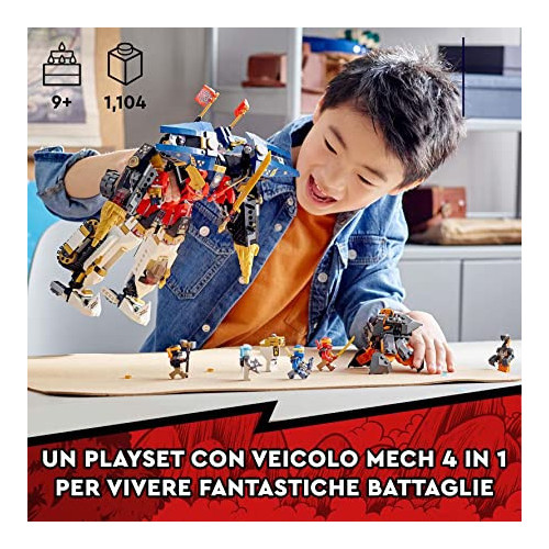 Lego Ninjago 71765 - Mech Ultra Combo Ninja