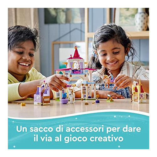 Lego Disney Princess 43195 - Le scuderie reali...