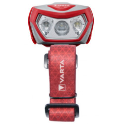 Varta Outdoor Sports H20 Pro Grigio, Rosso Torcia a fascia LED