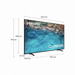 Samsung UE55BU8070 - Smart TV 55 pollici LED Crystal UHD 4K HDR Wi-Fi Black 2022