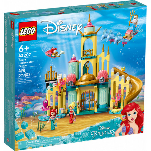 Lego Disney 43207 - Il palazzo sottomarino di...