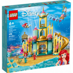 Lego Disney 43207 - Il palazzo sottomarino di Ariel