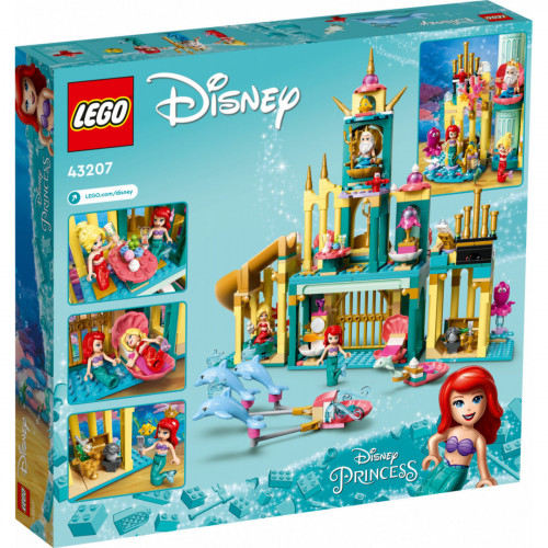 Lego Disney 43207 - Il palazzo sottomarino di...