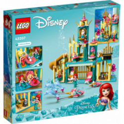 Lego Disney 43207 - Il palazzo sottomarino di Ariel