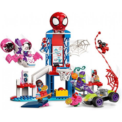 Lego Spider-Man 10784 - I Webquarters di...