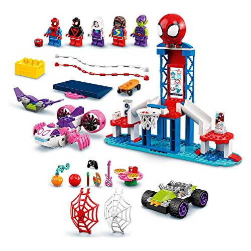 Lego Spider-Man 10784 - I Webquarters di...