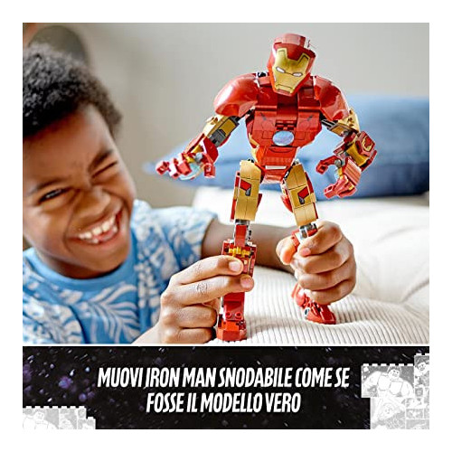 Lego Marvel 76206 - Personaggio di Iron Man