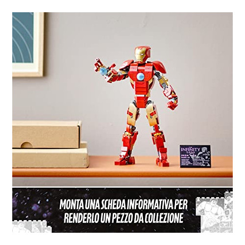 Lego Marvel 76206 - Personaggio di Iron Man