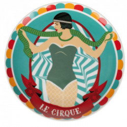 Villa D'Este Home Tivoli 'Le Cirque', Set 6 Piatti Frutta in Porcellana