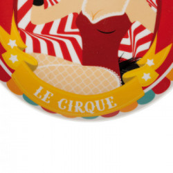 Villa D'Este Home Tivoli 'Le Cirque', Set 6 Piatti Frutta in Porcellana