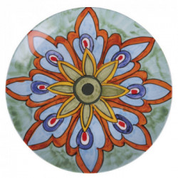 Villa D'Este Home Tivoli 'Infinito Panarea', Set 6 Piatti Piani in Porcellana