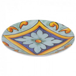 Villa D'Este Home Tivoli 'Infinito Ponza', Set 6 Piatti Piani in porcellana