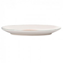 Villa D'Este Home Tivoli 'Occhio Marino Arancio' Piatto Piano Ovale