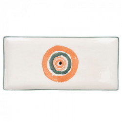 Villa D'Este Home Tivoli 'Occhio Marino Arancio' Piatto rettangolare