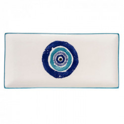 Villa D'Este Home Tivoli 'Occhio Marino Blu', Piatto rettangolare