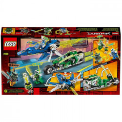 Lego Ninjago 71709 - I Bolidi Di Velocita' Di Jay E Lloyd