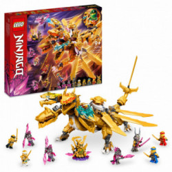 Lego Ninjago 71774 - Ultra drago d'oro di Lloyd