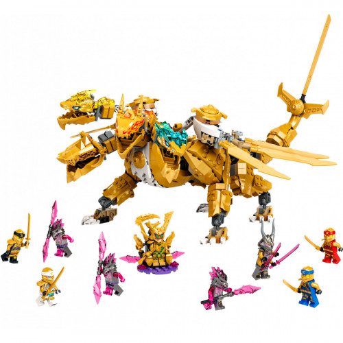 Lego Ninjago 71774 - Ultra drago d'oro di Lloyd