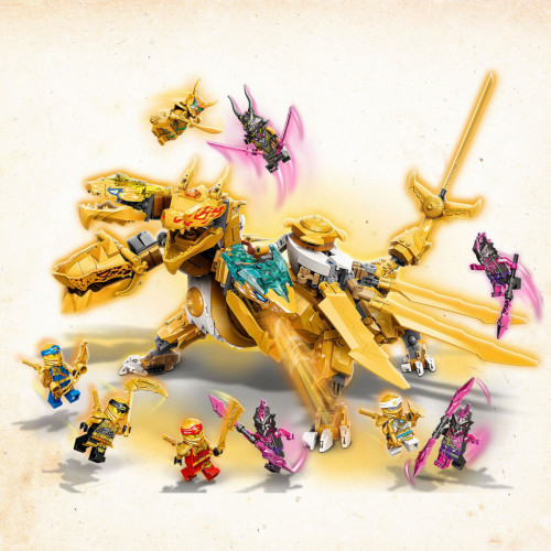 Lego Ninjago 71774 - Ultra drago d'oro di Lloyd