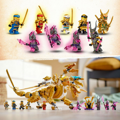 Lego Ninjago 71774 - Ultra drago d'oro di Lloyd